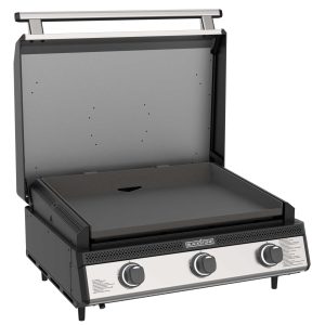 28" Deep Kitchen Griddle in Stainless Steel w/Hood